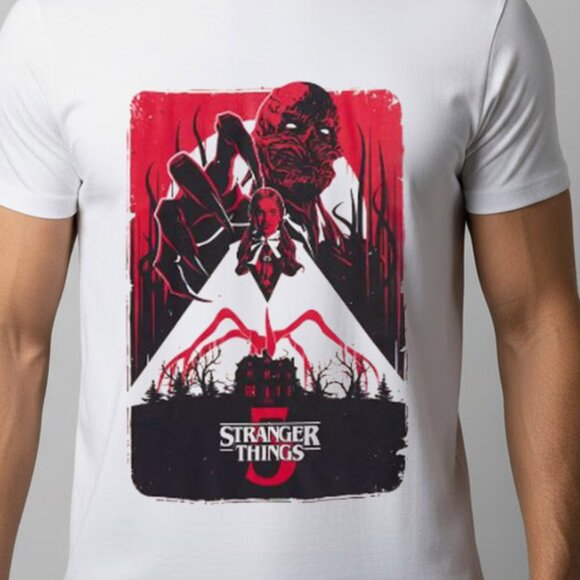 Stranger Things Season 5 Vecna And Max Unisex T Shirt 170 - Picture 2 of 5